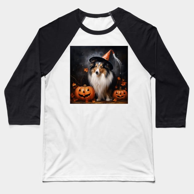 Sheltie Baseball T-Shirt by NatashaCuteShop